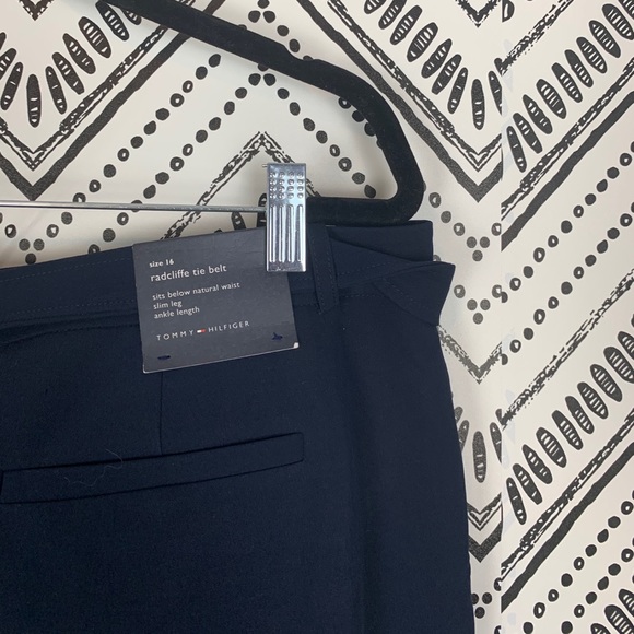NWT Tommy Hilfiger Blue Radcliffe Trouser Pants 16 - Picture 8 of 9